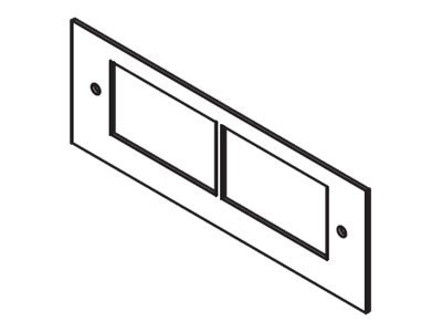 Wiremold OFR Series Communications Device Plate - cable raceway interface b