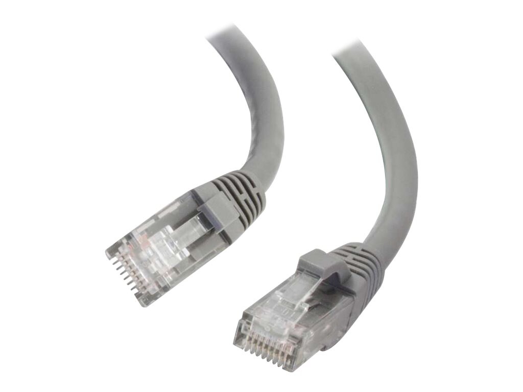 C2G 15ft Cat6 Snagless Unshielded (UTP) Ethernet Network Patch Cable - Gray - cordon de raccordement - 4.6 m - gris
