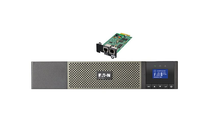 Eaton 5PX UPS 3000VA 2700W 120V Sine Wave Rack/Tower Net Card Included LCD
