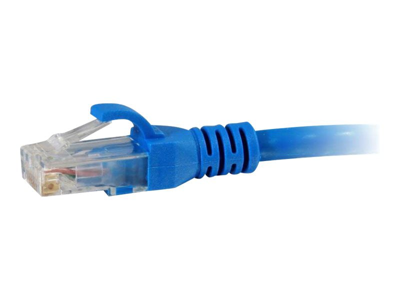 C2G 1ft Cat6 Snagless Unshielded (UTP) Ethernet Cable - Cat6 Network Patch Cable - PoE - TAA Compliant - Blue