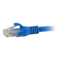 C2G 7ft Cat6 Snagless Unshielded (UTP) Ethernet Cable - Cat6 Network Patch Cable - PoE - TAA Compliant - Blue