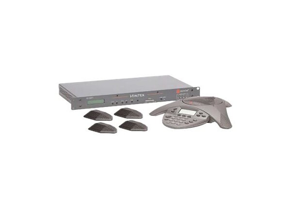Polycom Vortex Quick Install Pack 2 - conferencing system with caller ID
