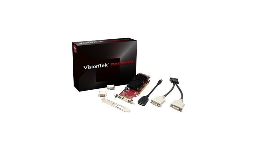 VisionTek Radeon 6350 SFF DMS59 - graphics card - Radeon HD 6350 - 1 GB