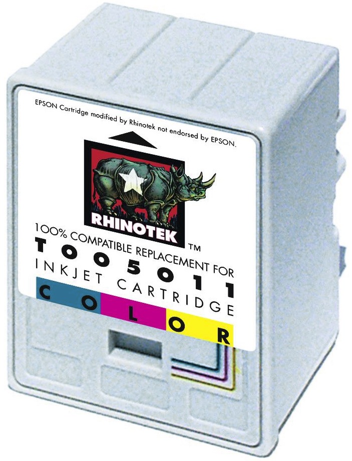 Rhinotek Epson Compatible T005011 Color Ink Cartridge
