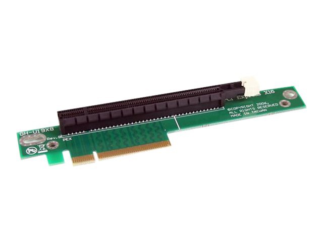 StarTech.com PCI Express Riser Card x8 to x16 Left Slot Adapter for 1U Servers - riser card