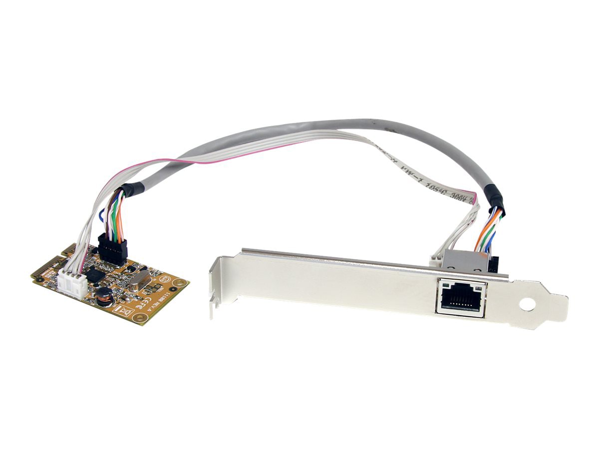 StarTech.com Mini PCIe Card - Gigabit Ethernet Network Adapter NIC Card