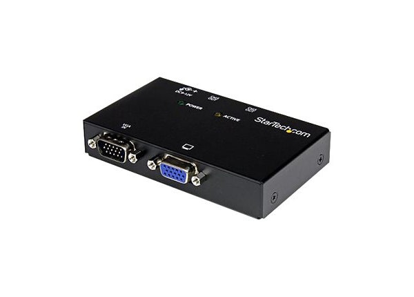 StarTech.com 2 Port VGA over Cat5 Video Extender – Transmitter 500ft / 150m