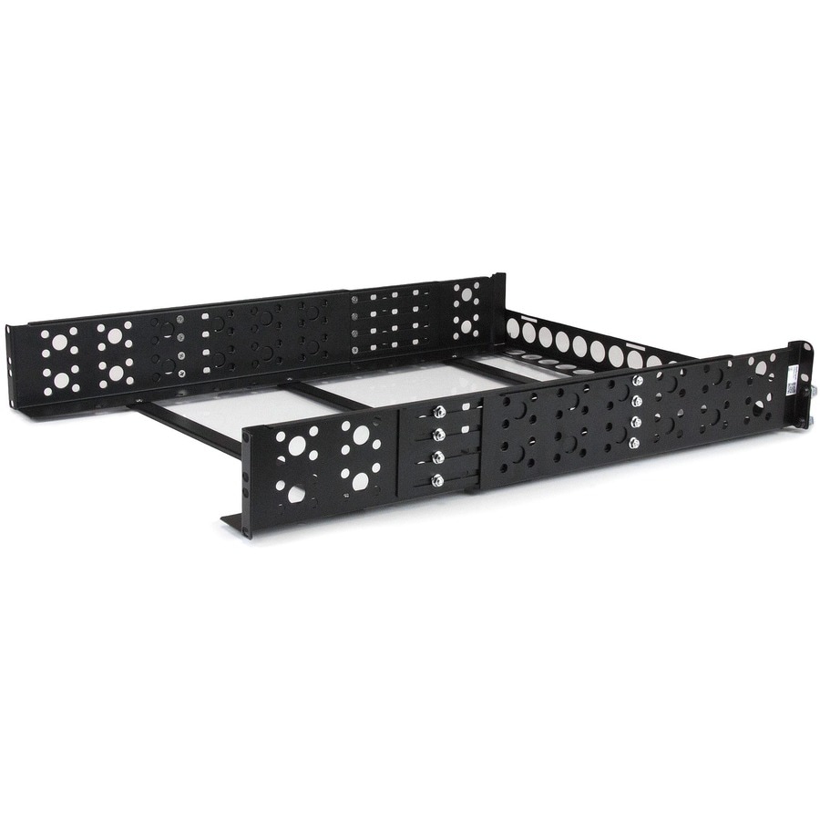 StarTech.com 2U Fixed 19" Adjustable Depth Universal Server Rack Rails - ra