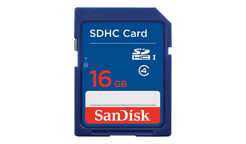 SanDisk Standard - flash memory card - 16 GB - SDHC