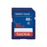 SanDisk Standard - flash memory card - 16 GB - SDHC