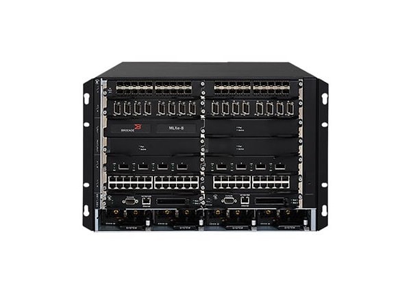 Brocade MLX Series MLXe-8 - router - rack-mountable