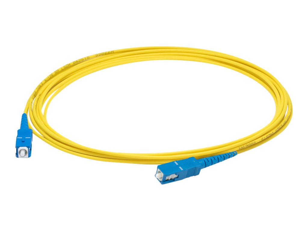 Proline 5m SC (M) to SC (M) Yellow OS2 Simplex Fiber OFNR Patch Cable