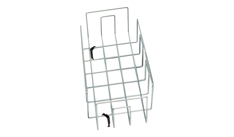 Ergotron Neo-Flex Wire Basket Kit mounting component - chrome