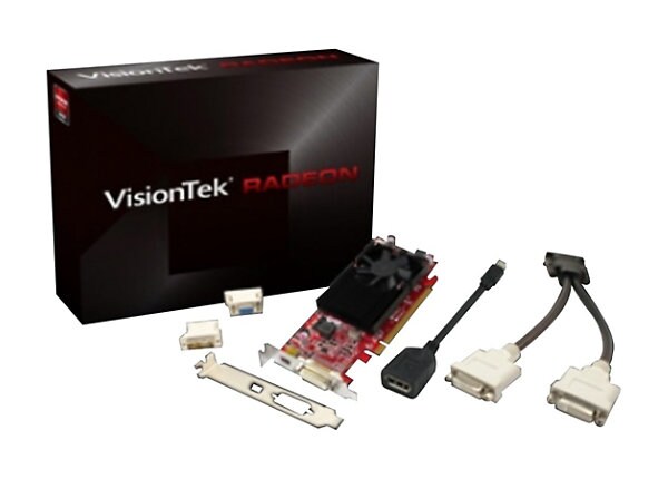 VisionTek Radeon 6570 SFF DMS59 - graphics card - Radeon HD 6570 - 1 GB