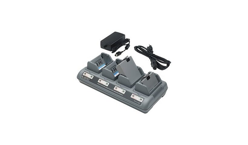 Zebra Quad Charger UCLI72-4 - power adapter + battery charger