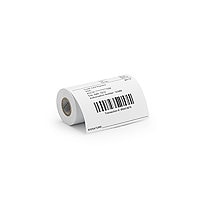 Zebra Label, Paper, 4x1.25in, Direct Thermal, Z-Select 4000D, 12 Rolls