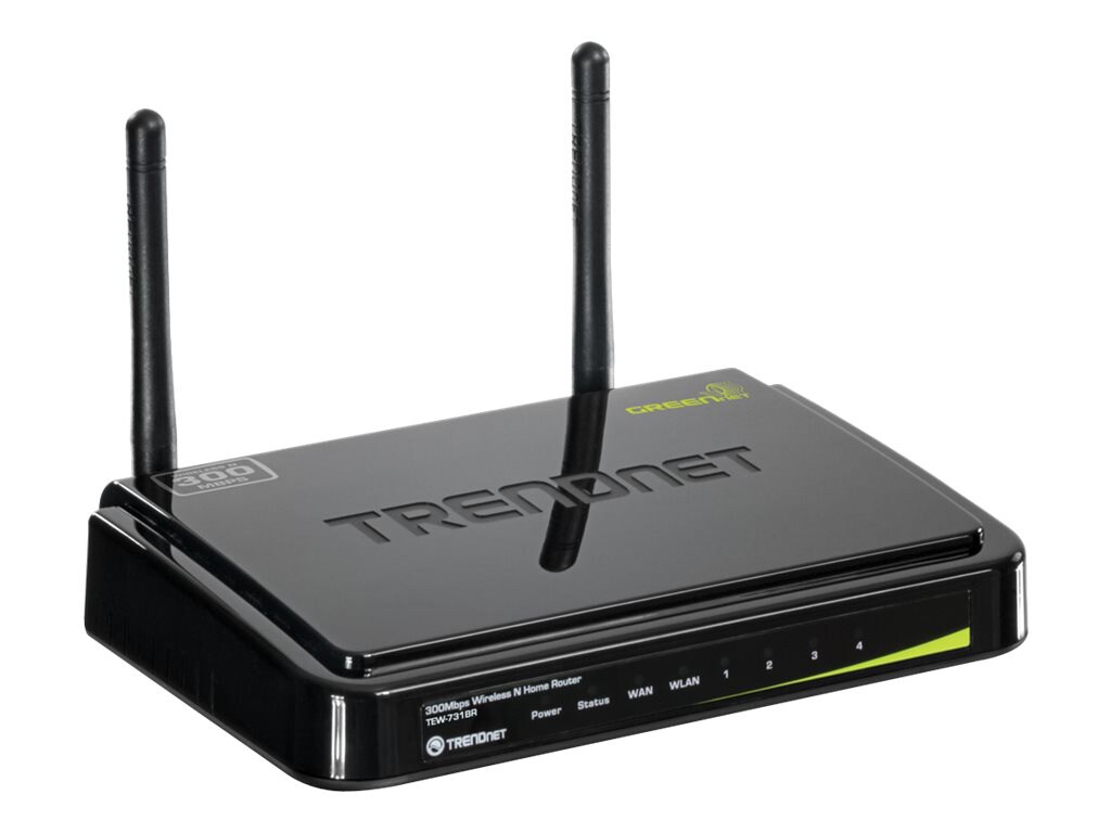 TRENDnet TEW-731BR - wireless router - 802.11b/g/n - desktop