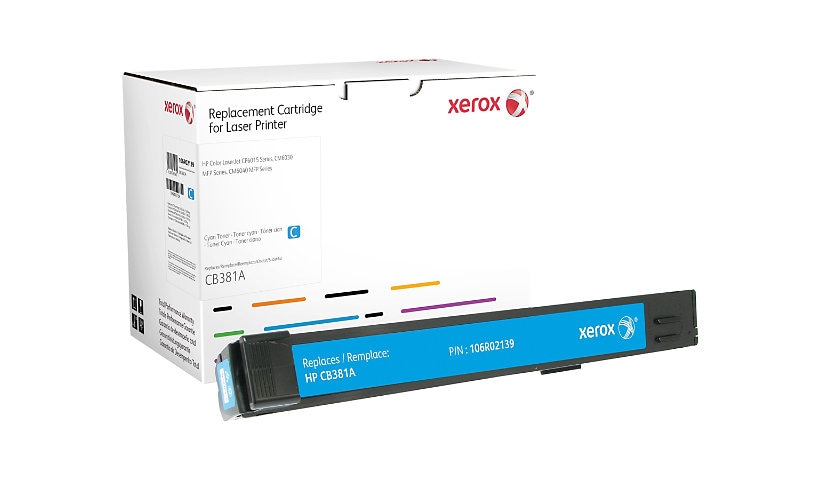 Xerox - cyan - toner cartridge (alternative for: HP CB381A)