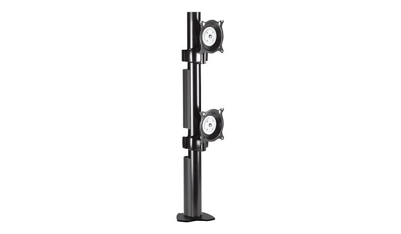 Chief KTC230B - stand - for 2 LCD displays - black