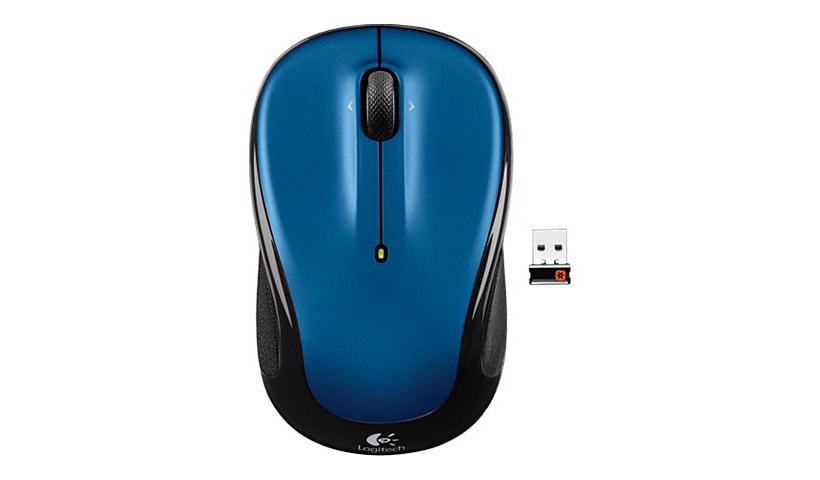 Logitech M325 - mouse - 2.4 GHz - blue