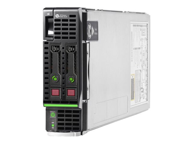 HP ProLiant BL460c Gen8 - Xeon E5-2650 2 GHz - 64 GB - 0 GB