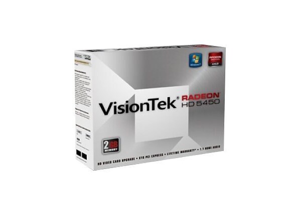 VisionTek Radeon HD 5450 graphics card - Radeon HD 5450 - 2 GB