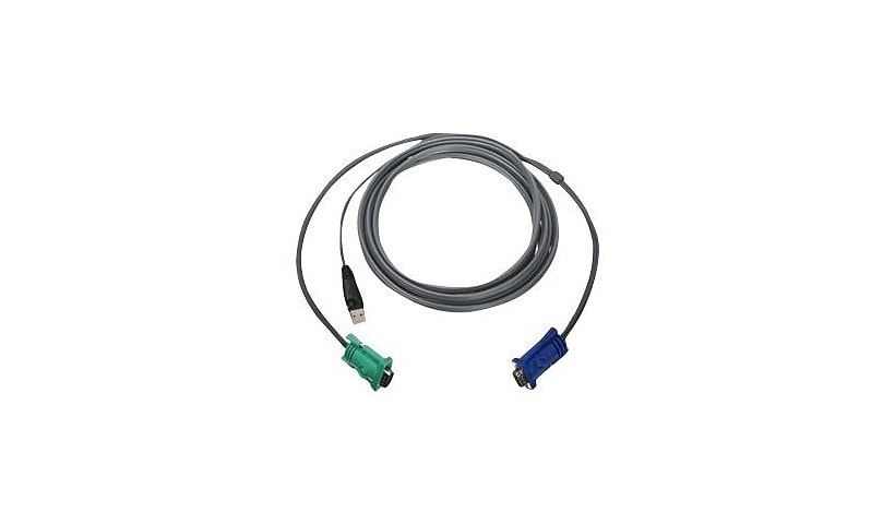 IOGEAR USB KVM Cable 10 Ft