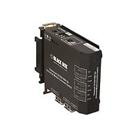 Black Box Hardened Heavy-Duty Edge Switch 100-240-VAC - fiber media convert