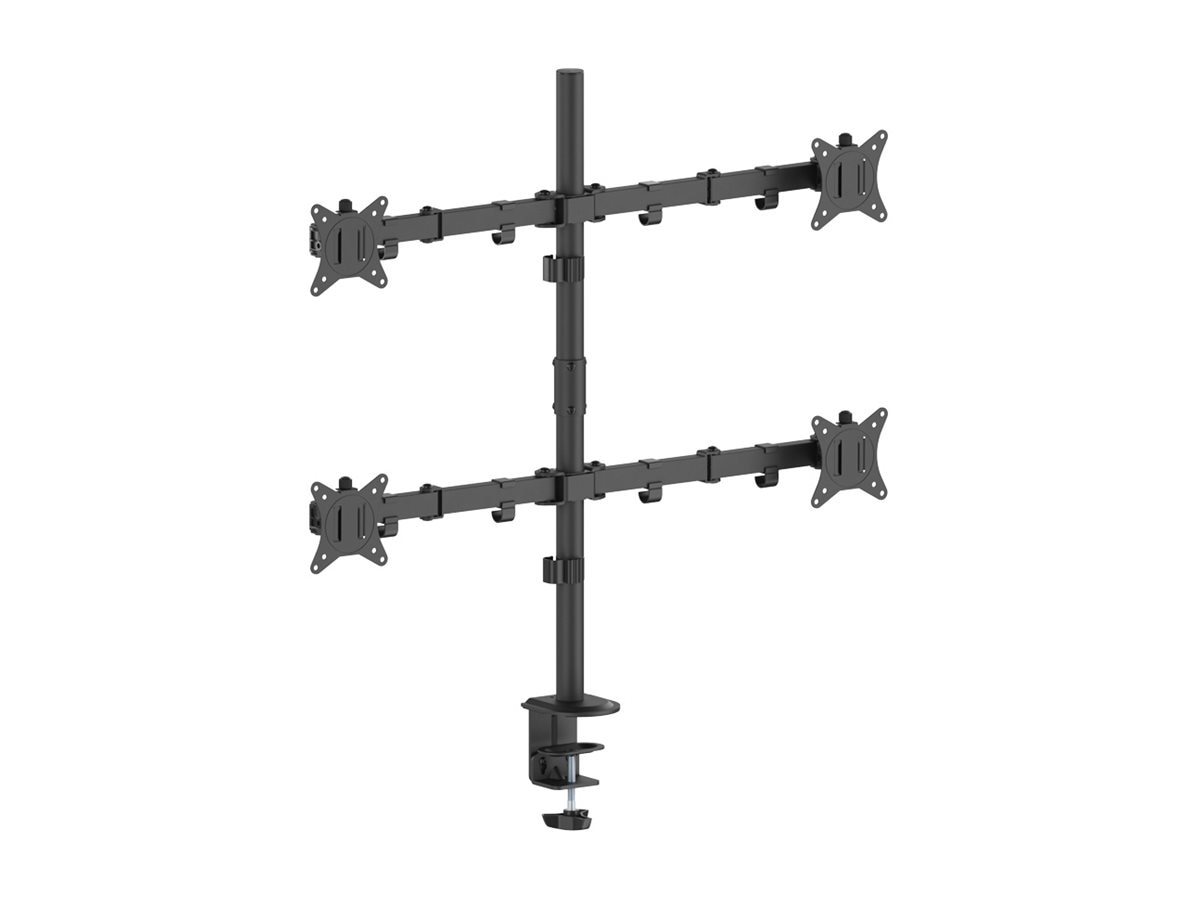 SIIG CE-MT0S12-S1 Quad Desk Mount - Thumbnail 2