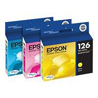 Epson 126 Multi-Pack With Sensor - 3-pack - High Capacity - yellow, cyan, m