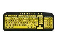 Datacal EZ See Large Print Keyboard CD 1038 - keyboard