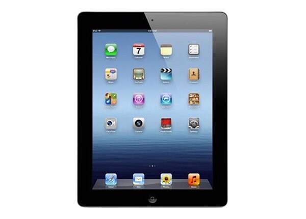 Apple iPad Wi-Fi + 4G - 3rd gen - iOS 5 - 64 GB - 9.7" - AT&T - black