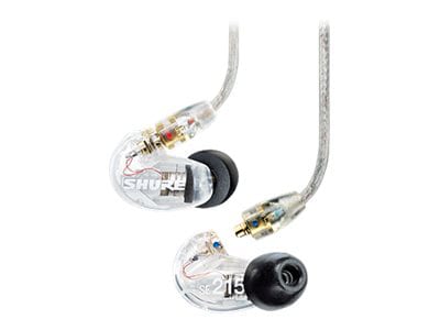 Shure SE215 Sound Isolating - earphones - clear
