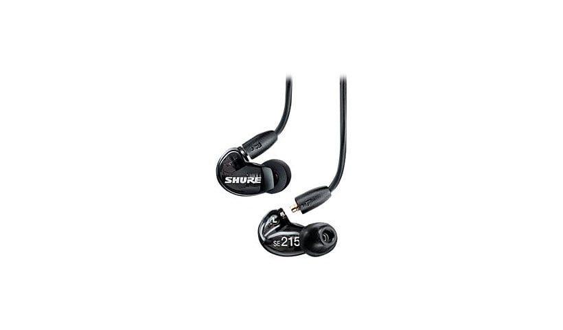 Shure SE215 Sound Isolating - earphones - black