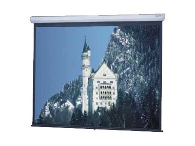 Da-Lite Model C Projection Screen - Large Format Wall/Ceiling Mount Manual Screen - Matte White - 137in