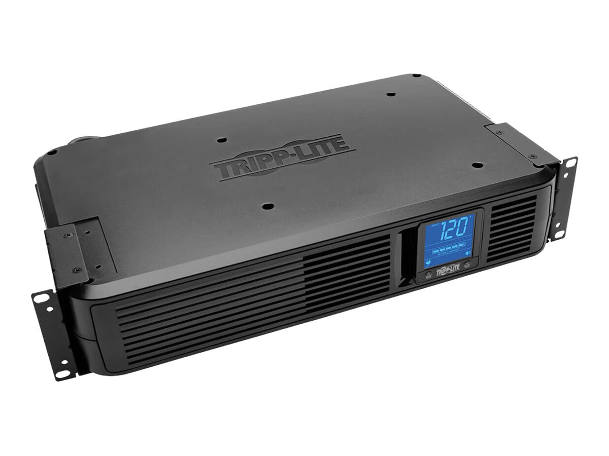 Tripp Lite UPS Smart 1500VA 900W Rackmount AVR 120V LCD USB DB9 Extended Run 2URM - UPS - 900 Watt - 1500 VA
