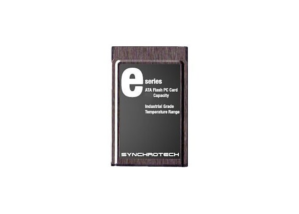 Synchrotech ATA Flash PC Cards E-Series Industrial - flash memory card - 64 MB - PC Card