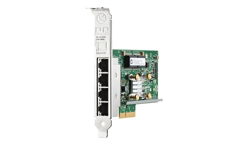 HPE 331T - adaptateur réseau - PCIe 2.0 x4 - Gigabit Ethernet x 4