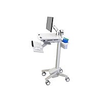 Ergotron StyleView cart - for LCD display / keyboard / mouse / barcode scan