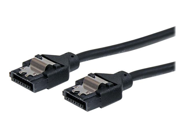 StarTech.com 18in Latching Round SATA Cable
