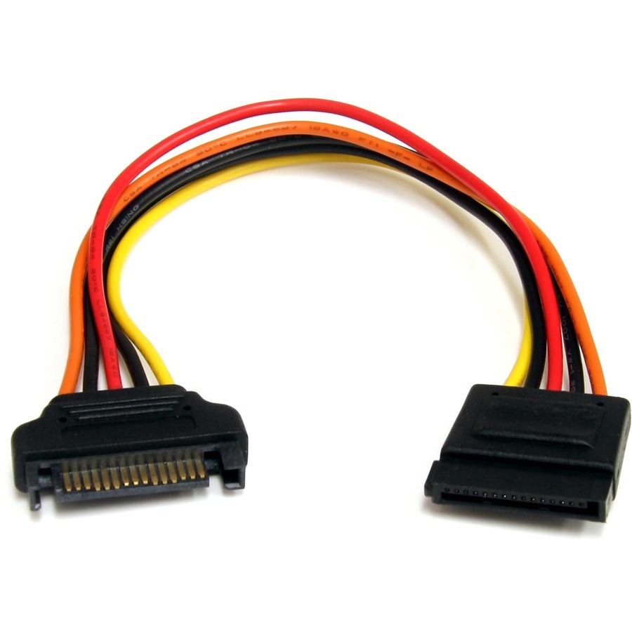 StarTech.com 8in 15 pin SATA Power Extension Cable - 8 SATA power Extension