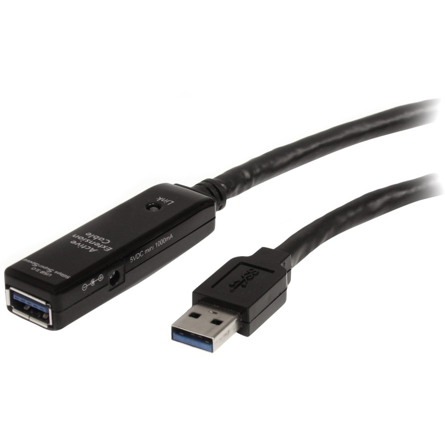 StarTech.com 3m USB 3.0 (5Gbps) Active Extension Cable - M/F - 3m USB 3.0 Extension Cable - USB 3.0 repeater Cable , TAA