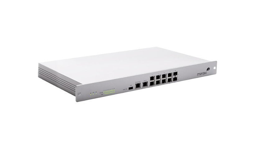 Cisco Meraki MX90 Cloud Managed Security Appliance - firewall - rack-mounta