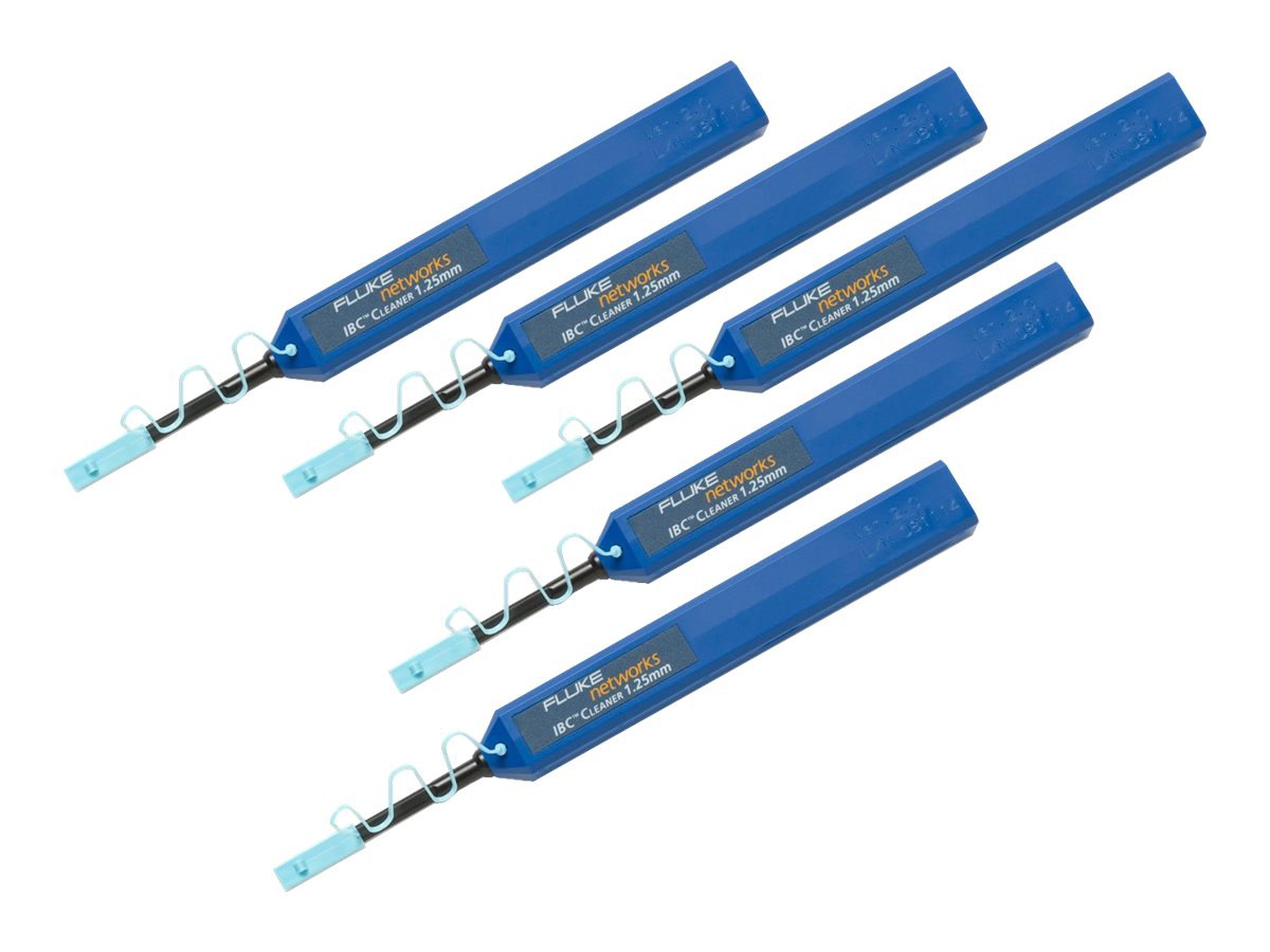 Fluke Networks IBC OneClick Cleaner for 1.25 mm LC and MU Connector and End Faces - fiber-optic connector cleaner