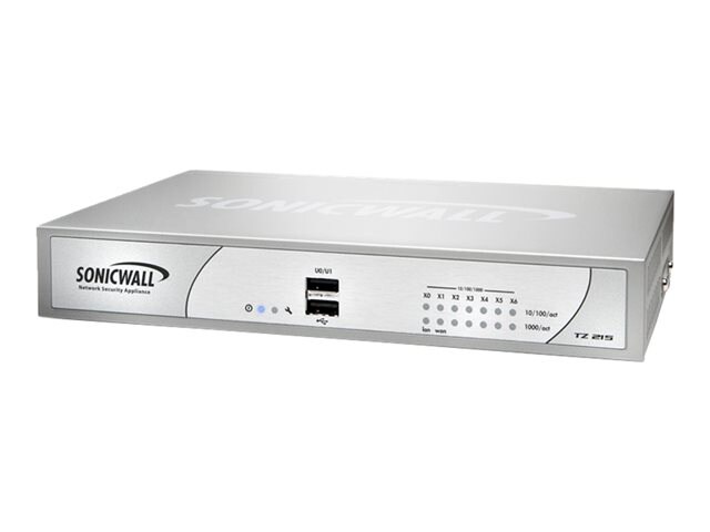 Dell SonicWALL TZ 215 TotalSecure - security appliance