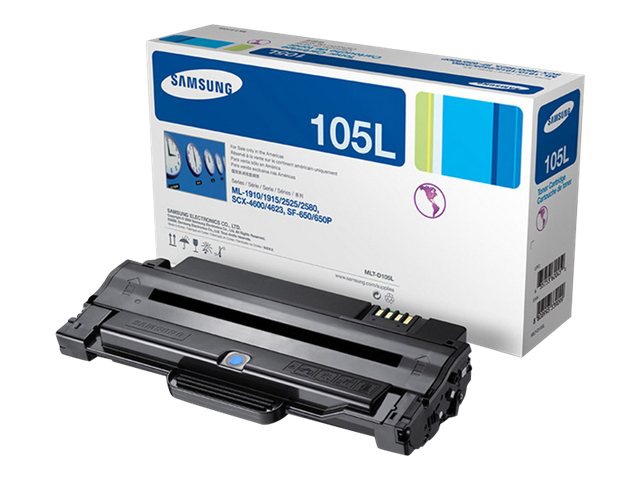 Samsung MLT-D105L - black - original - toner cartridge