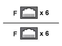 Panduit QuickNet Pre-Terminated Cable Assembly - network cable - 20 ft - bl