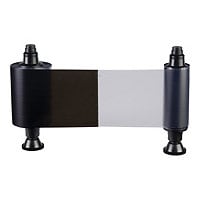 Evolis 2 Panel monochrome ribbon - Black + Overlay (KO) - 1 - ruban d'impression
