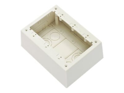 Panduit Pan-Way Power Rated Surface Mount Outlet Box - surface mount box