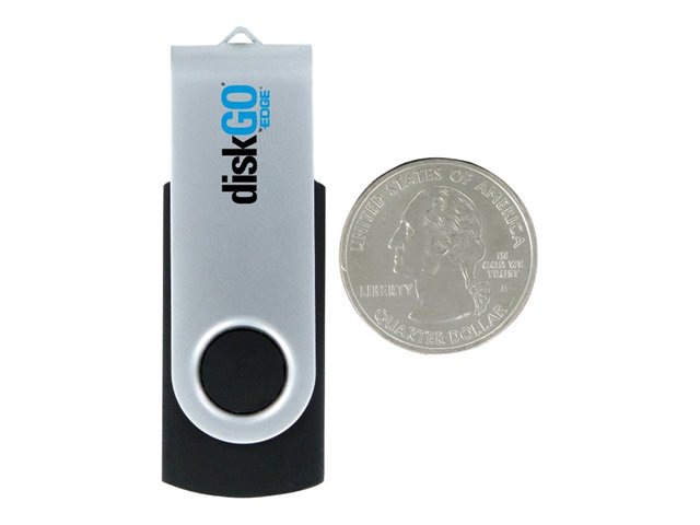 EDGE DiskGO Secure C2 - USB flash drive - 8 GB